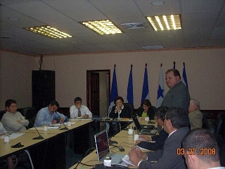 Photo of Negotiating Session